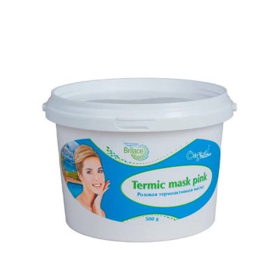 TERMIC Pink Mask - Розовая термоактивная моделирующая маска для лица, 500 г